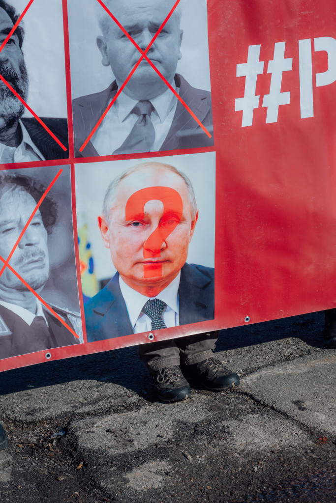 Manif anti Poutine Kiev